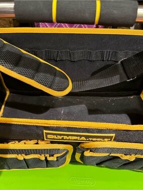 Olympia Tools Black & Yellow Tool Bag or For Crafts